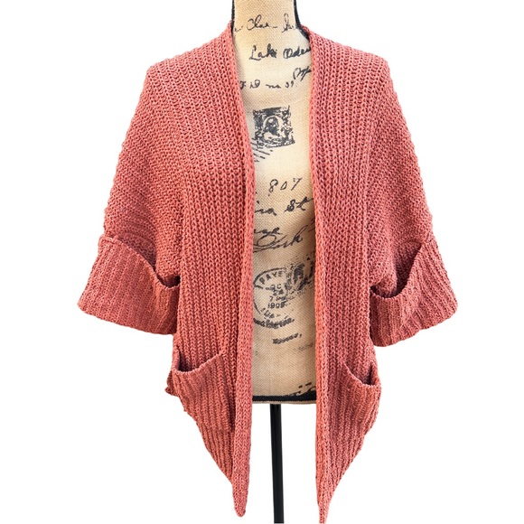 POL Sweaters - POL Oversized chunky sweater/ Rust color